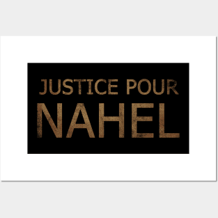 JUSTICE POUR NAHEL VINTAGE ART Posters and Art